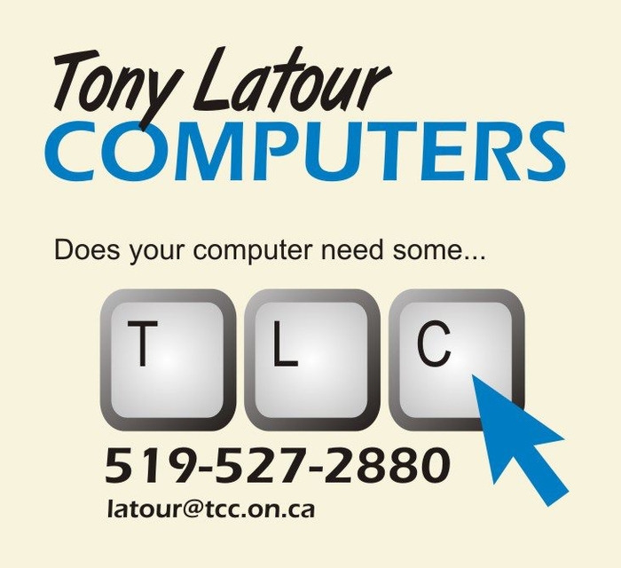 All About Tony Latour Computers In Huron County Ontario Canada