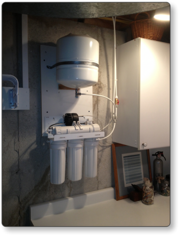 reverse osmosis drinking system bayfield huron water